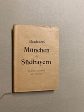 Baedeker München  1935 mit