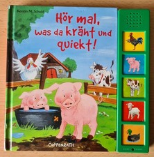 Hör mal, was da kräht und quiekt! Soundbuch Coppenrath-Verlag