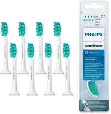 Philips Sonicare ProResults – 8 Original Aufsteckbürsten HX6018/07 Weiß