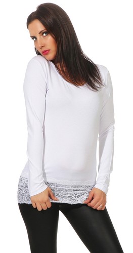 Mellice damen longshirt - -,