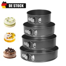 4er set runde backformen - set,