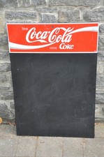 Altes Reklameschild/Preistafel,Trinkt Coca Cola Coke,Softdrink,Kiosk,Imbiss