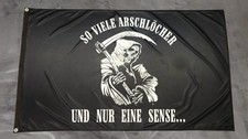 PREMIUM Fahne Sensenmann So