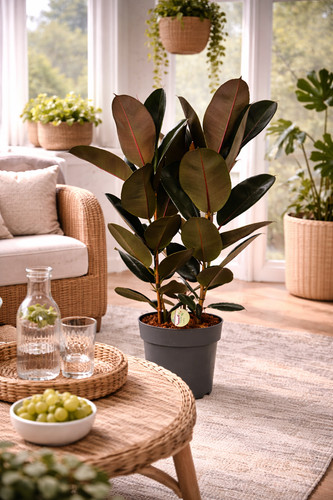 Gummibaum 100 ficus - gummibaum, cm