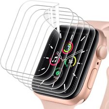 6x 3D Hydrogel Folie für Apple Watch Series 6 5 4 Panzer Schutz Glas Touch 40mm