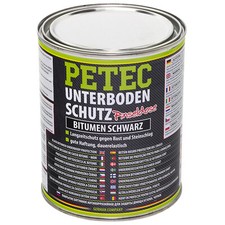 PETEC UNTERBODENSCHUTZ BITUMEN PINSELDOSE streichbar SCHWARZ 1000 ML 73100