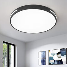 Natsen 96W LED Deckenleuchte runde Deckenlampe Voll dimmbar Weiß/Schwarz/Holz