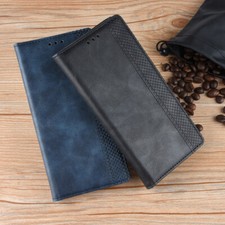 PU Leder Handyhülle Folding Wallet Case Magnetisch Schutz Tasche Kartenhalter