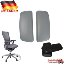 1 Satz (2Pcs)  Armauflagen schwarz oder grau Für Haworth Zody Chair