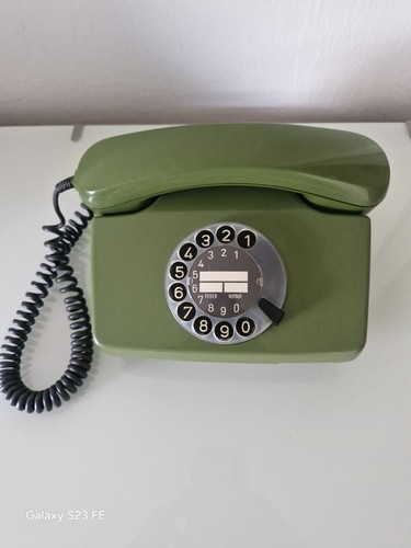 Telefon mit wählscheibe post - wählscheibe,