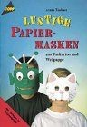 Lustige Papiermasken aus