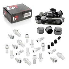 20x Radbolzen Abdeckkappen Satz Kugelbund M14x1,5x27 für SEAT CORDOBA 6L IBIZA