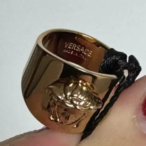 Original versace medusa ring - original,