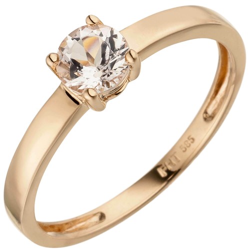 Ring damenring solitärring - ring,