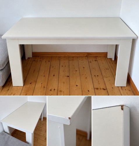 Massiver sehr stabiler tisch - sehr,