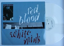 Mitch Ryder Red Blood, White Mink GER 2LP 1988 White Vinyl Blues Rock