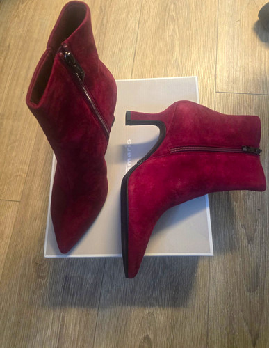 Tamaris damen stiefelette rot - damen,