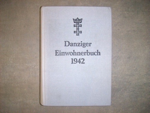 Danziger einwohnerbuch mit - danziger,