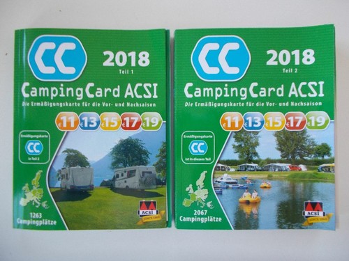 Campingcard acsi 2018 - 2018, teil