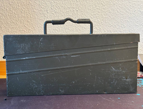 Metall munitionskiste - metall,