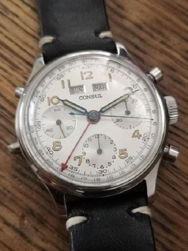 Vintage consul chronograph - consul,