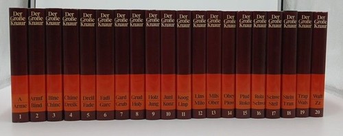 Lexikon bänden farbig - 20,