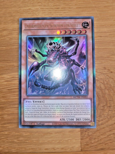 Yugioh unbarmherziger skorpion - unbarmherziger,