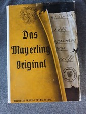 Das Mayerling Original  Kaiserin Elisabeth Mary Vetsera Kronprinz Rudolf