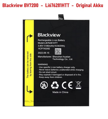 Blackview bv7200 akku - blackview,