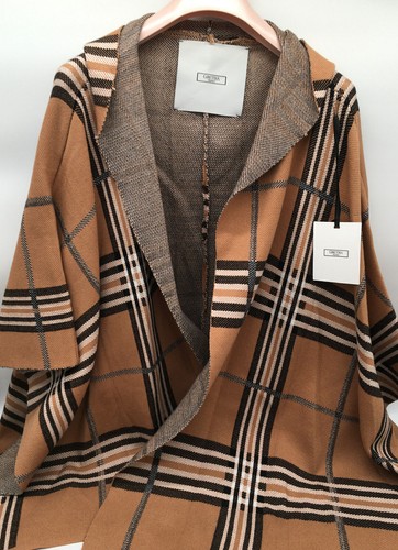 Damen poncho schal strick - damen,