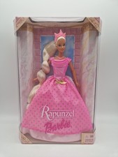 Mattel Barbie Rapunzel Vintage Selten OVP Kleid Rosa Rarität