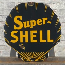 SHELL Emailschild 18,1x17,7"