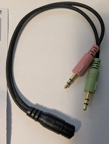 Headset adapter kabel - headset,
