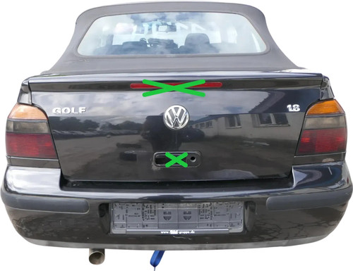 Golf cabrio heckklappe - 4,