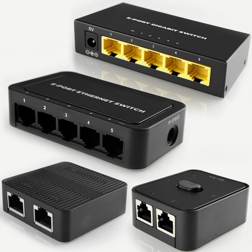 Netzwerk switch rj45 - switch, desktop