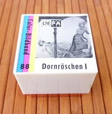 DEFA COLOR BILDBAND Diafilm Rolllfilm Nr. 88 DORNRÖSCHEN Teil 1 Pouva Magica 