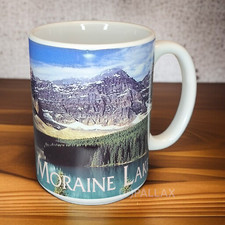 SOUVENIR-TASSE MORAINE LAKE ROCKY MOUNTAINS KANADA 350 ML KERAMIK MUG