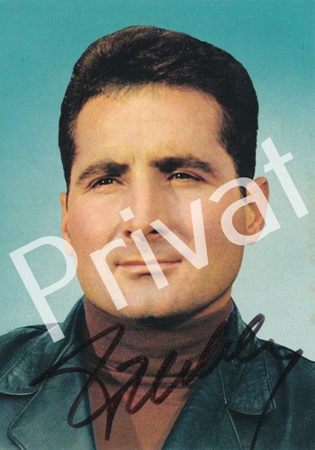 Autogramm freddy quinn - freddy, sänger
