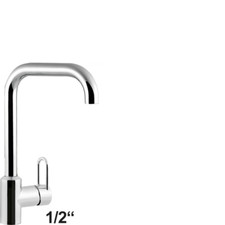 Spültischarmatur Hebelmischer 1/2 " Ausladung 300 mm Modell "noah" NEU Gastlando