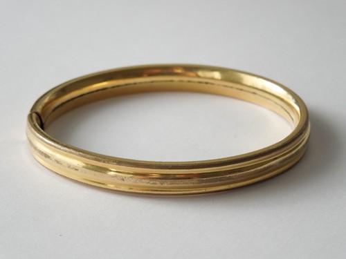 Vintage armreif vergoldet - vintage,