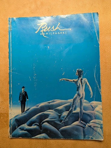 Rush songbooks hemispheres - songbooks,