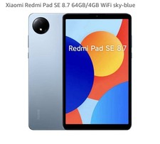 Xiaomi Redmi Pad SE 8.7 WiFi Tablet 64GB 4GB RAM sky blue 8,7 Zoll Touch 6650mAh
