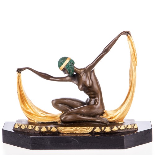 Bronze skulptur tänzerin art - tänzerin,