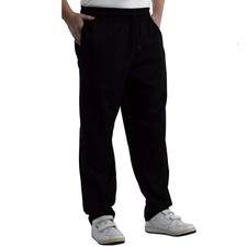 Schwarze Kochhose Unisex