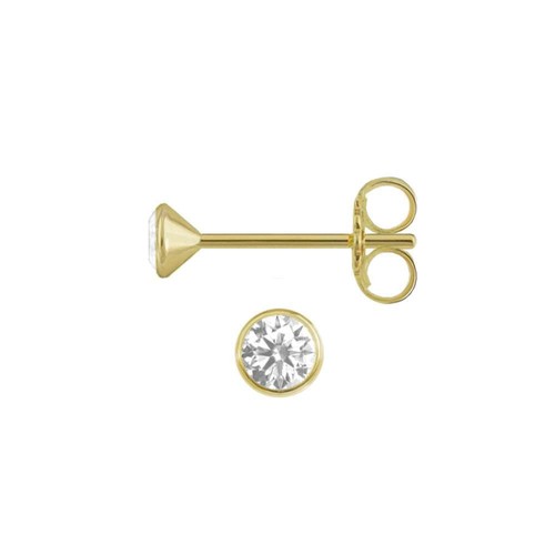 Brillant ohrstecker echt gold - ohrstecker,