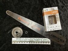 Carvingset für Husqvarna 550 555 560 XP 35 cm Cannon Carvingschiene 1/4 1,3 78