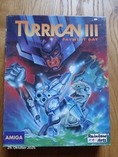 Turrican 3 III Payment Day - Amiga Spiel - Big Box - Rainbow Arts - Kult