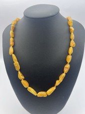 Echte Bernsteinhalskette für