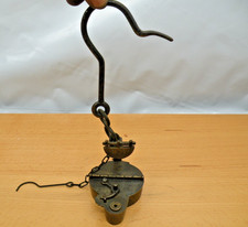 Froschlampe Grubenlampe Öllampe Bergbau Relikt aus Messing