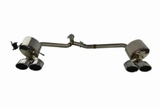 Edelstahl Sportauspuff Endschalldämpfer für Mercedes C-Klasse W204 2007-2015